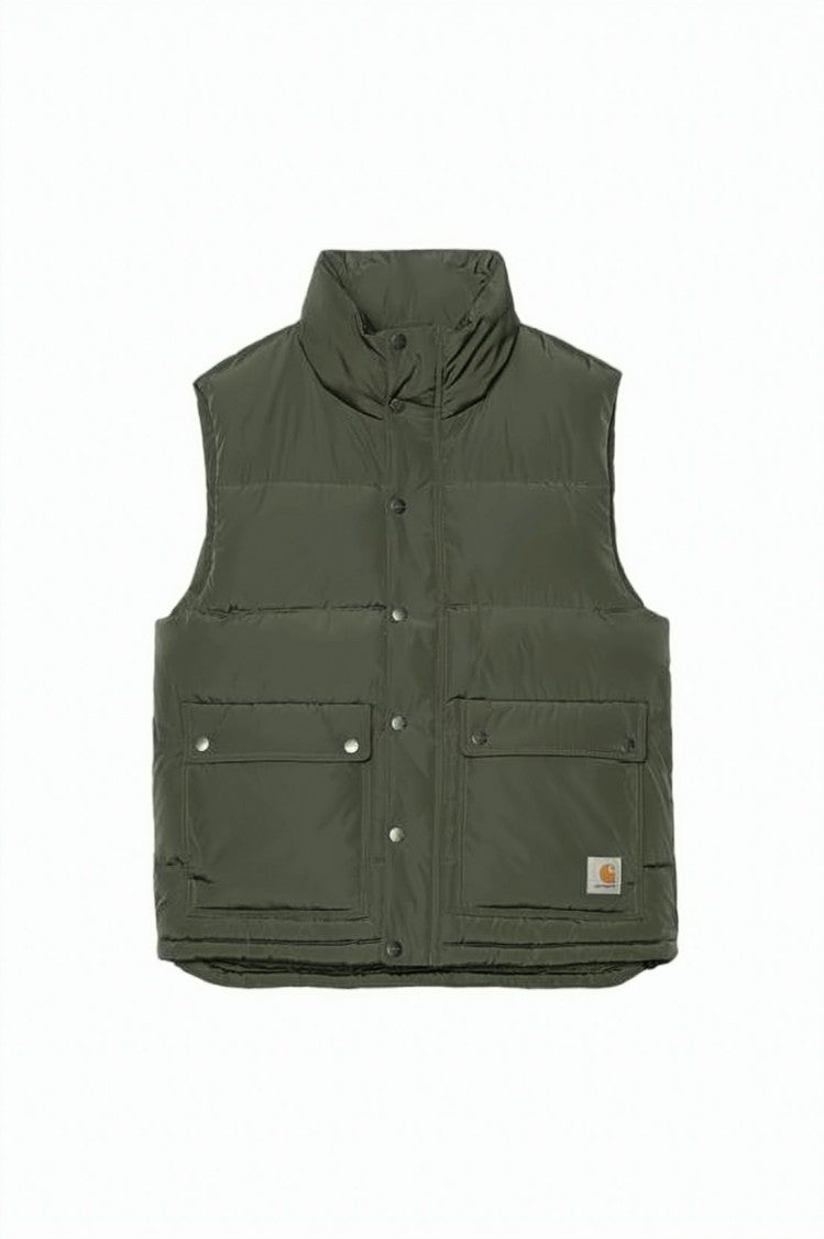 Carhartt Wip Sleeveless Padded Vest With High Collar