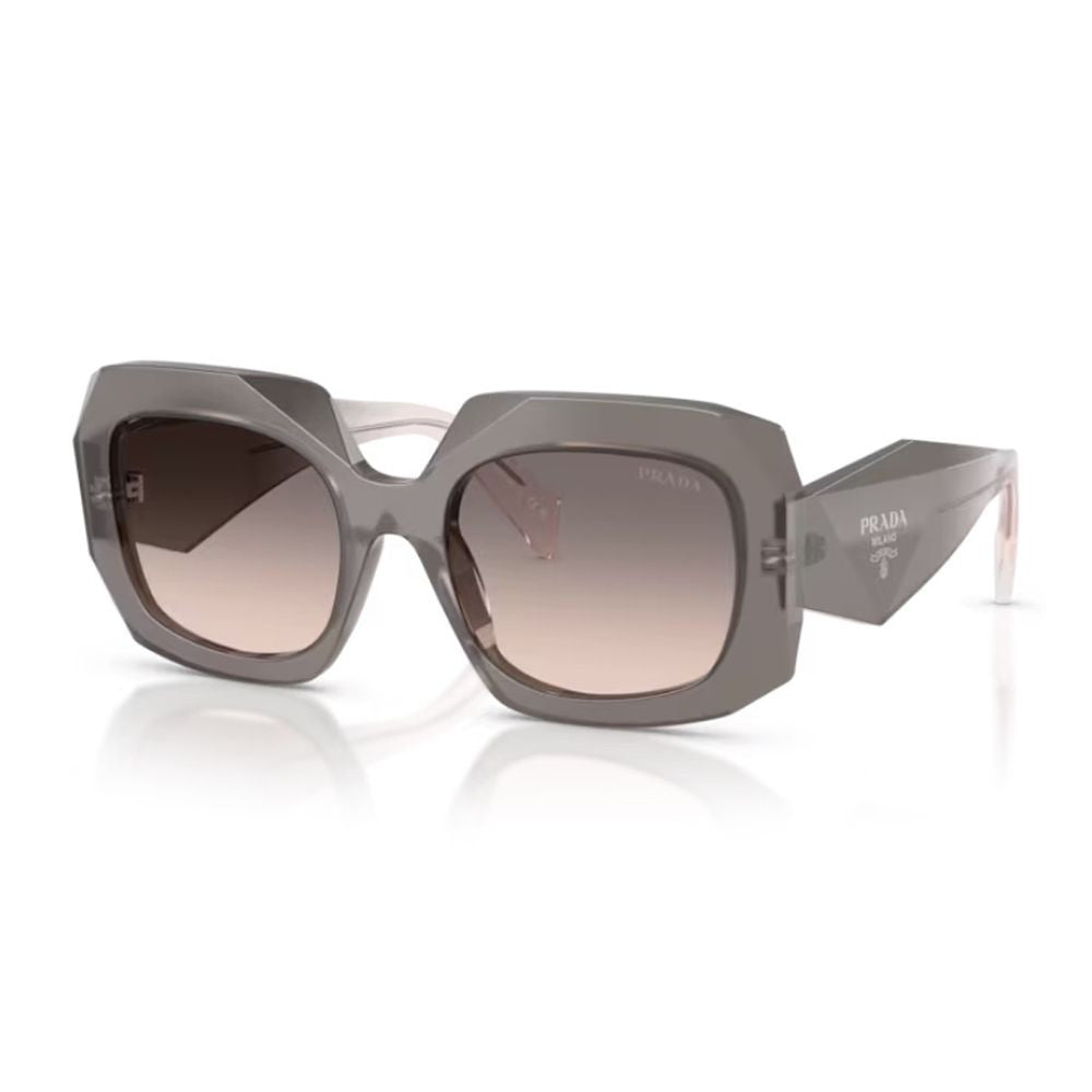 Prada Pr B23s Symbole Oversized Square Acetate Sunglasses