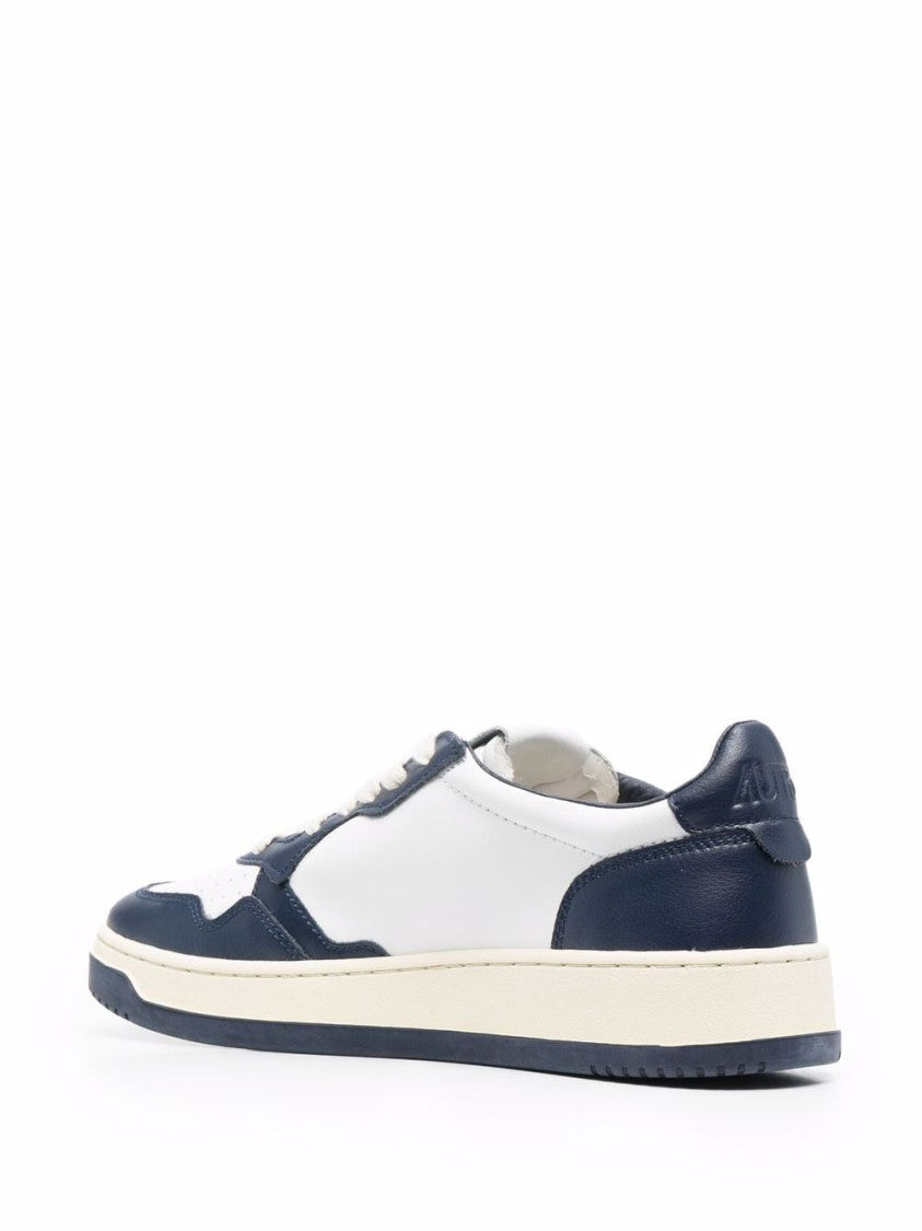 Autry Autry Sneakers With Cow Leather And Design