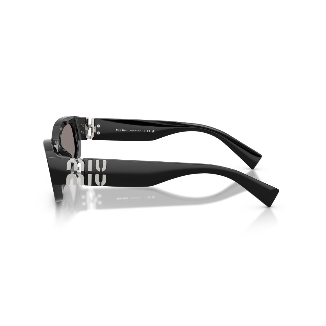 Miu Miu 0Mu B04s Bold Rectangular Frame Sunglasses