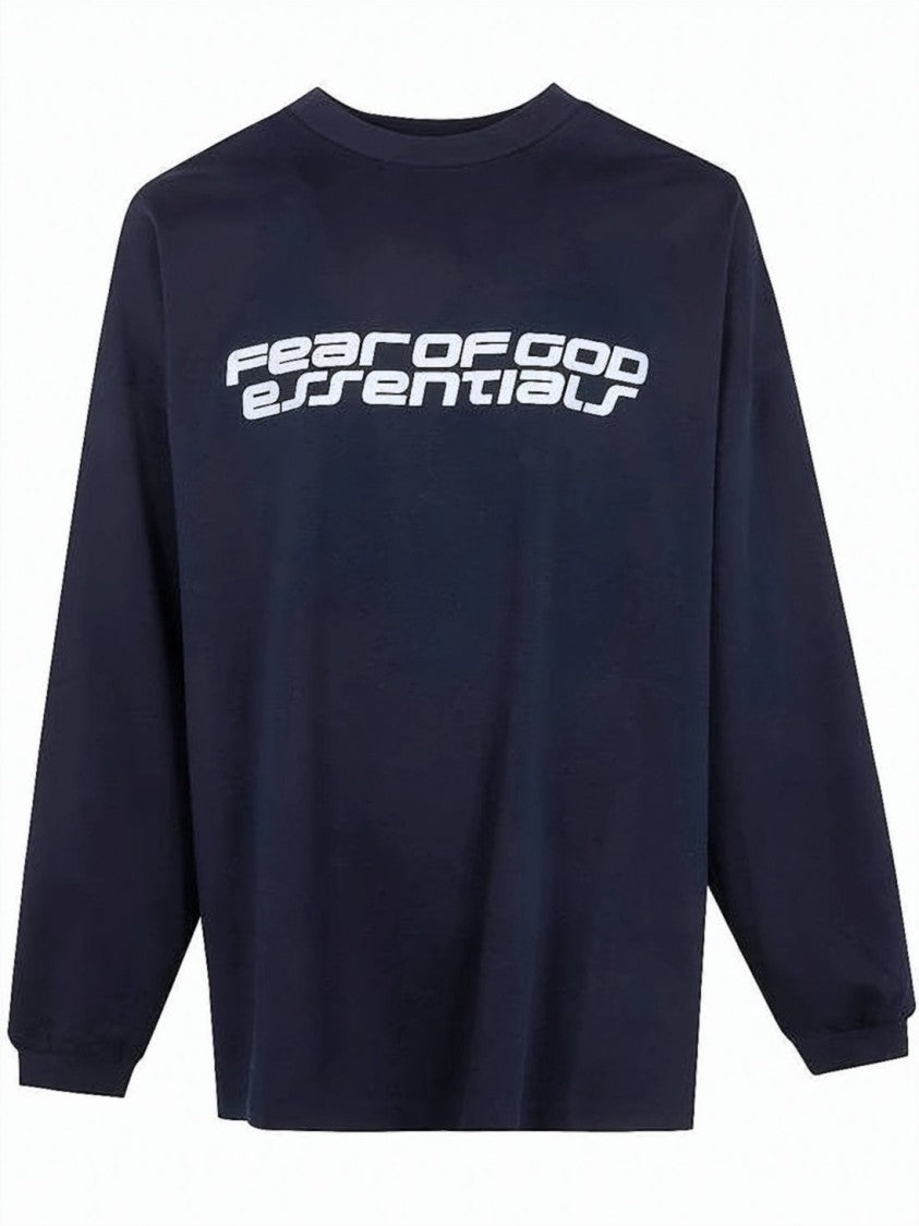 Fear Of God Long-Sleeve T-Shirt With Bold Logo Detailing