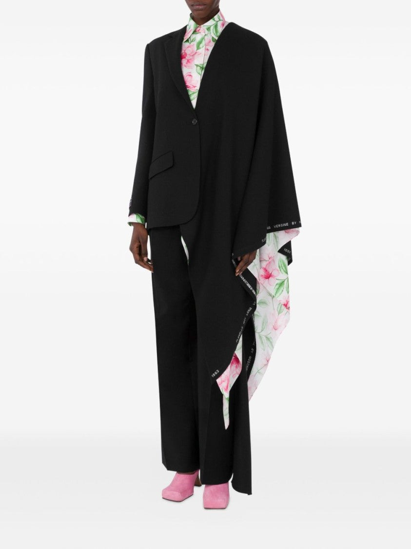 Moschino Asymmetric Drape Jacket