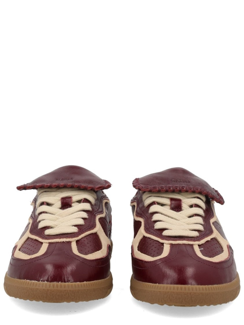 Alohas Burgundy Tb.490 Club Fold-Over Sneakers