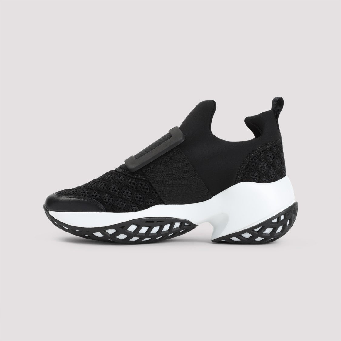 Roger Vivier Black Viv Run Sneakers