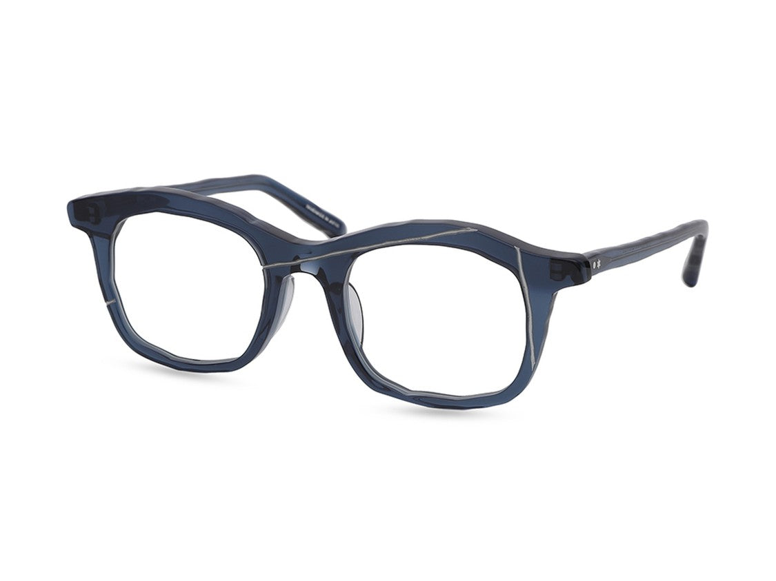 Masahiro Maruyama Mm-0102 Bold Geometric Irregular Hexagonal Eyeglasses