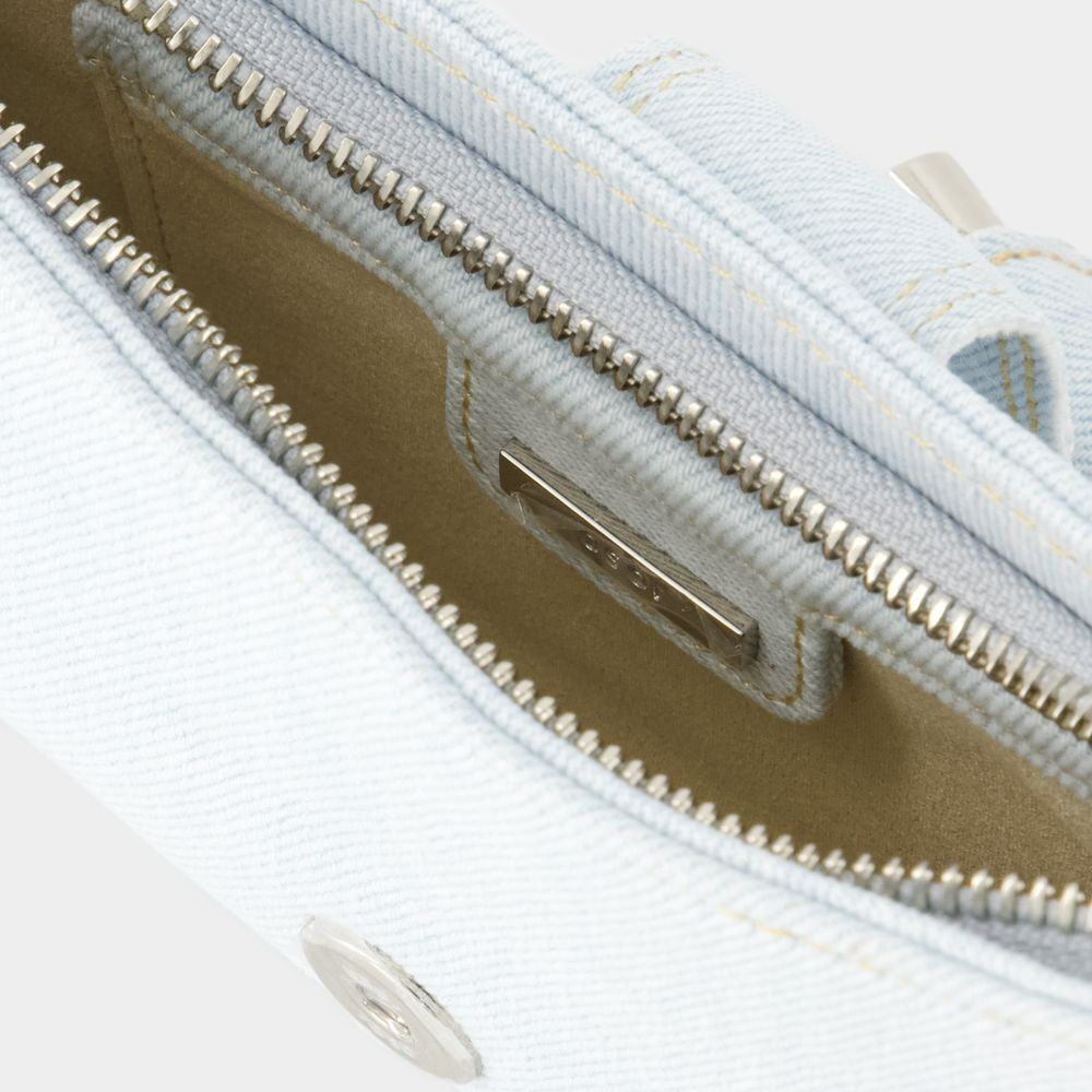 Osoi Brocle Small Shoulder Bag - Cotton - Ice Denim