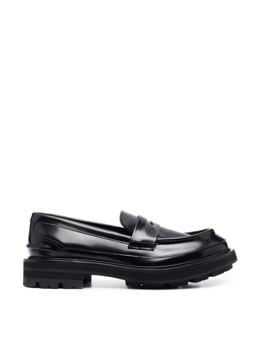 Alexander Mcqueen Wander Chunky Penny Loafers