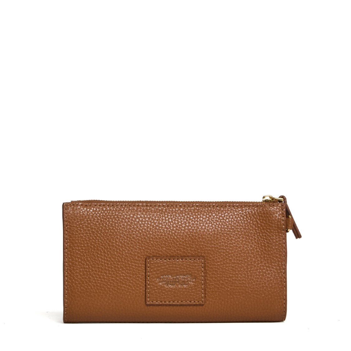 Marc Jacobs Textured Leather Pouch With Zip Closure
