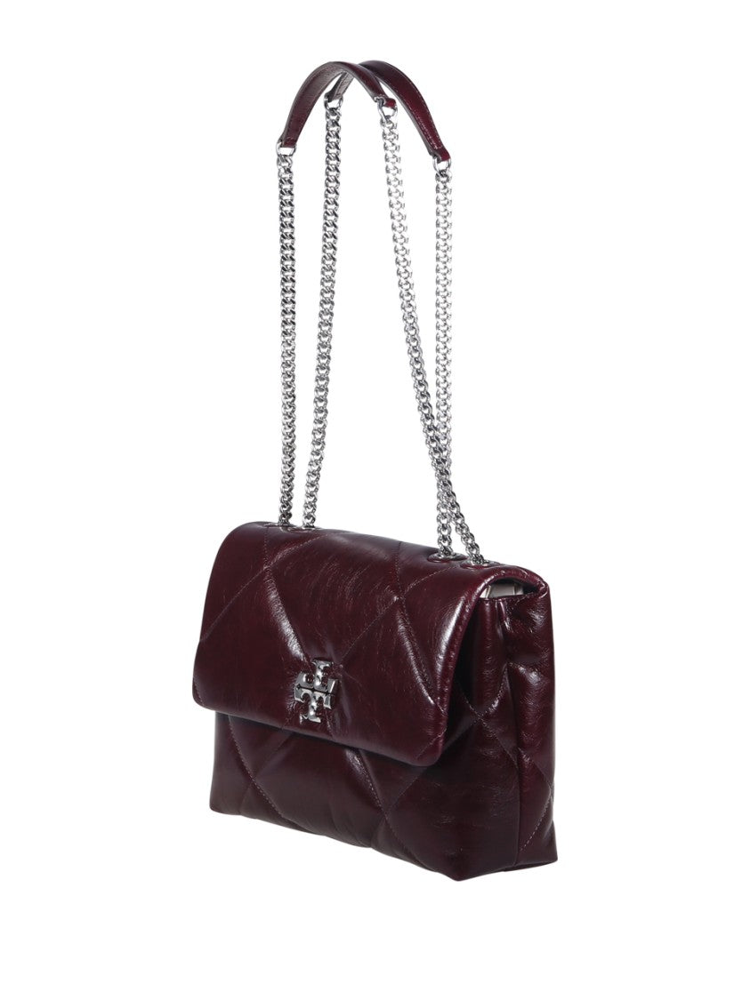 Tory Burch Kira Diamond Quilt Distressed Convertible Shoulder Bag