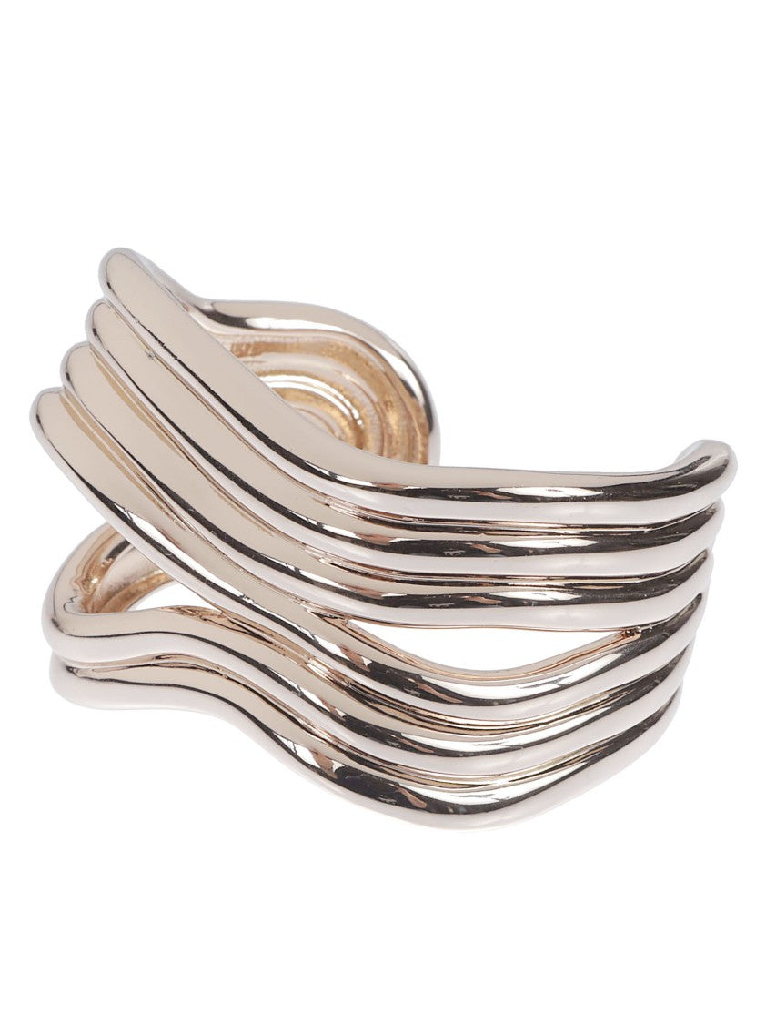 Max Mara Sculptural Open-Ended Cuff Bracelet