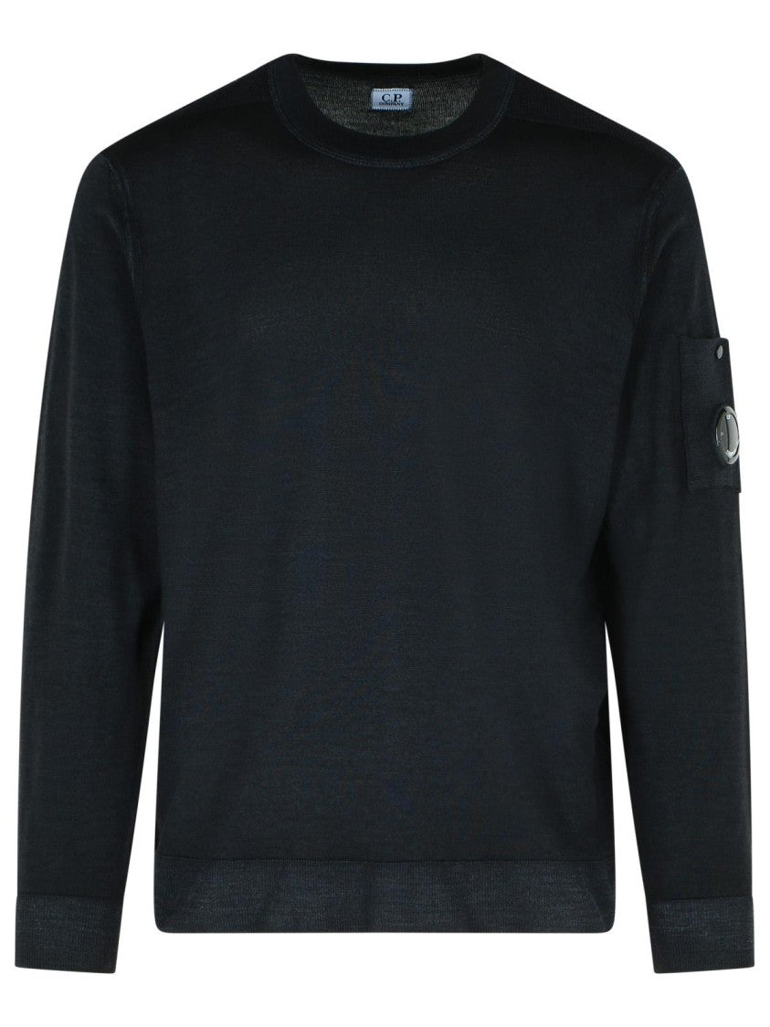 C.P. Company Black Wool Sweater