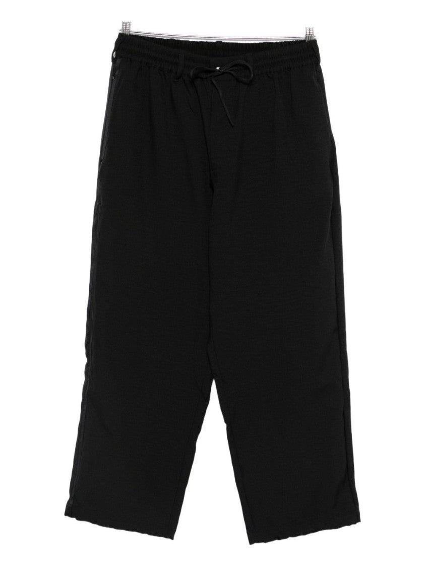 Y-3 Relaxed Fit Black Pants