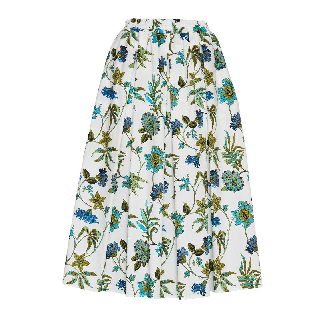 Fay Floral Printed Elasticated Maxi Skirt