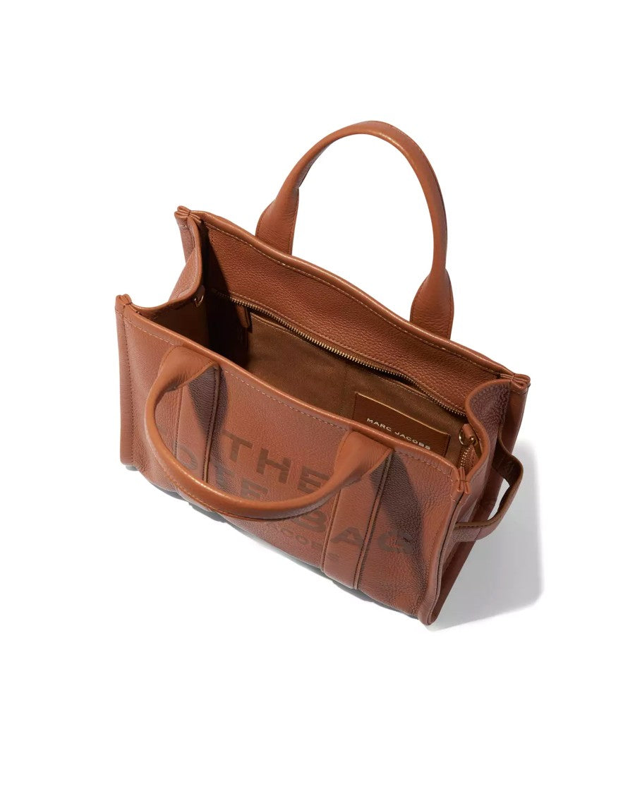 Marc Jacobs Textured Leather Medium Tote Bag With Embossed Detail