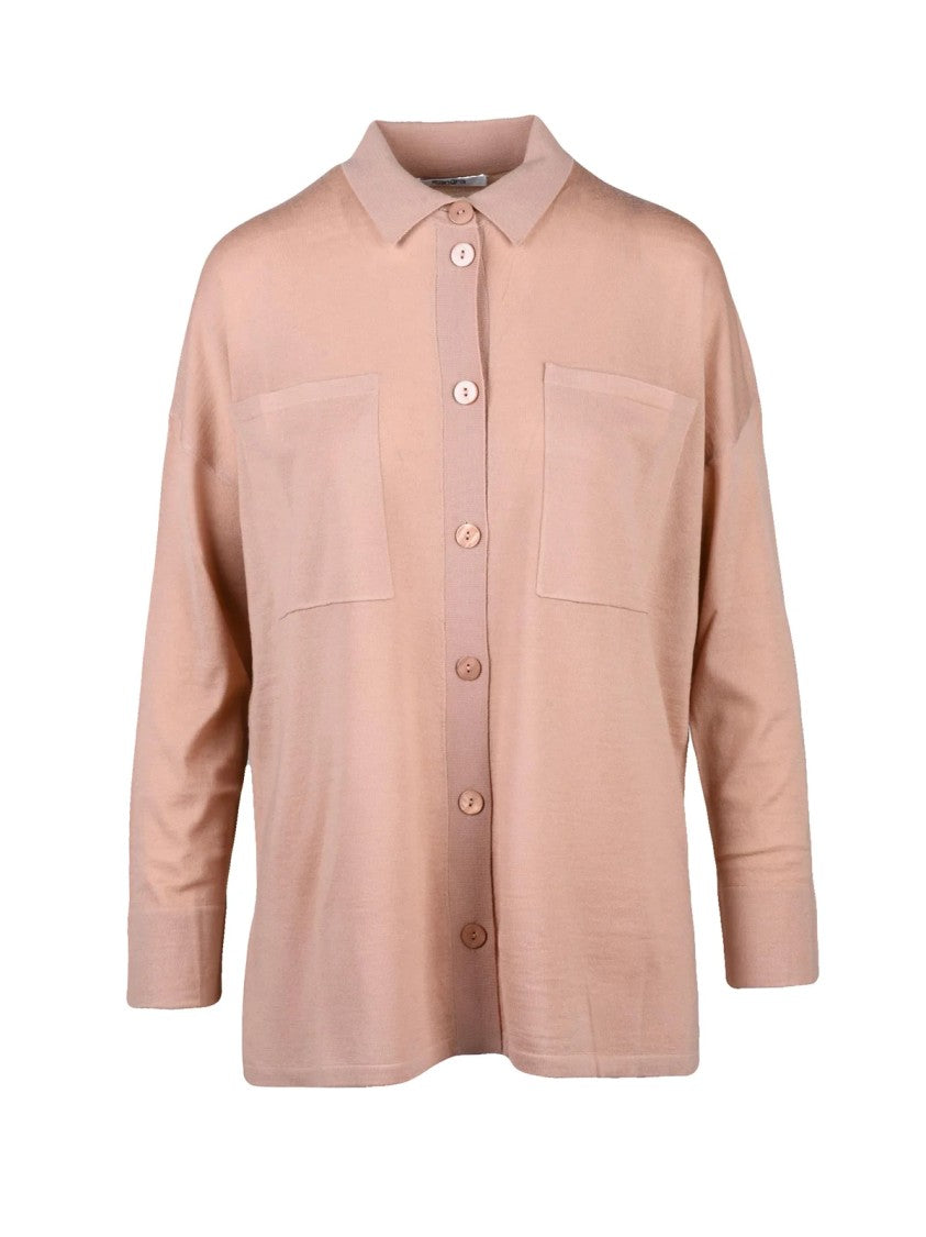 Kangra Knit Polo With Classic Collar In Extrafine Merino Wool