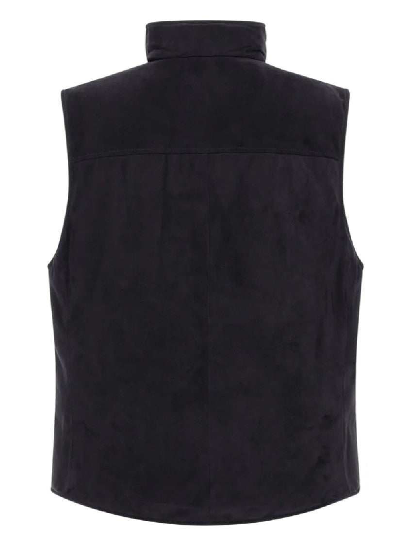 Brunello Cucinelli Sleeveless High Collar Piumino Vest