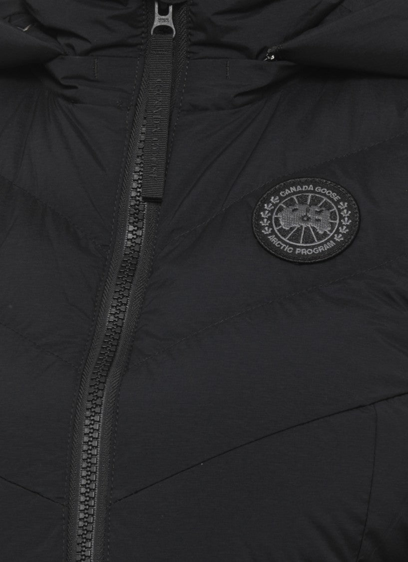 Canada Goose Fitted Short Padded Vest With Hood