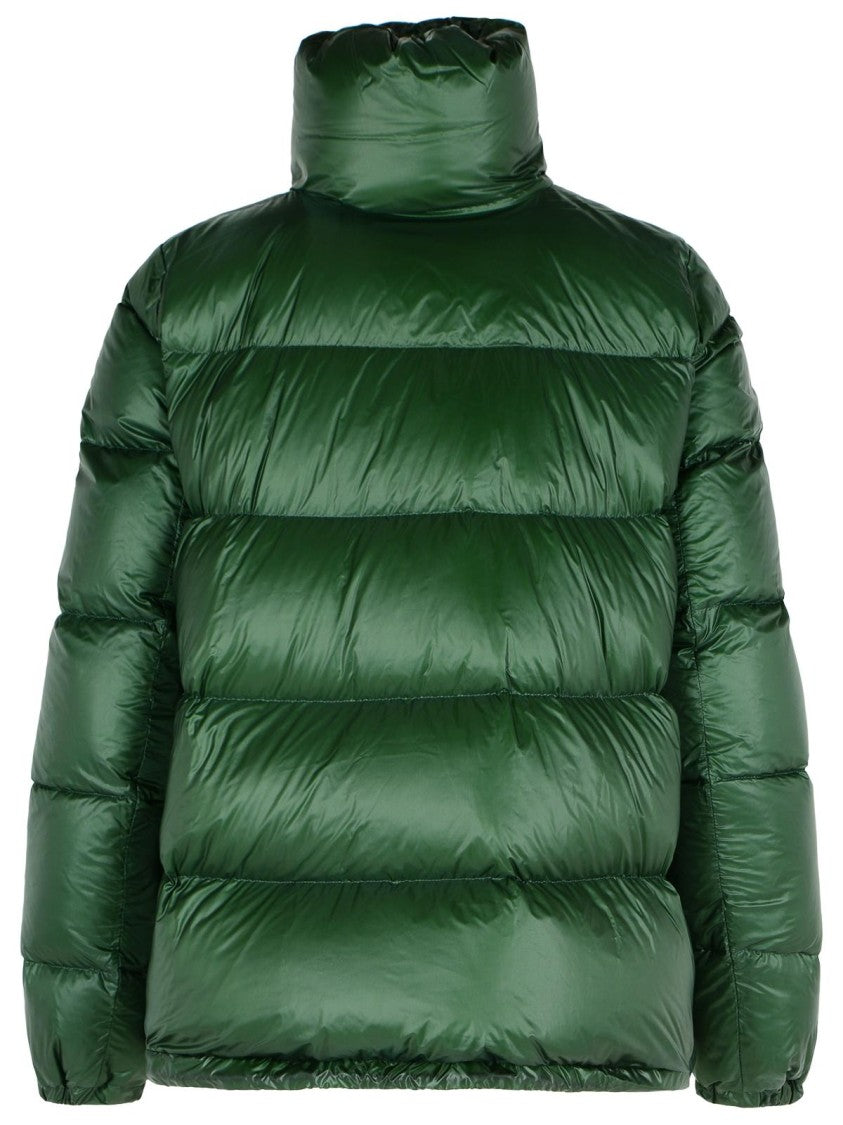Sacai Green Polyamide Down Jacket