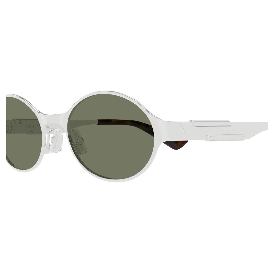 Bottega Veneta Bv1456s Oval Metal Sunglasses