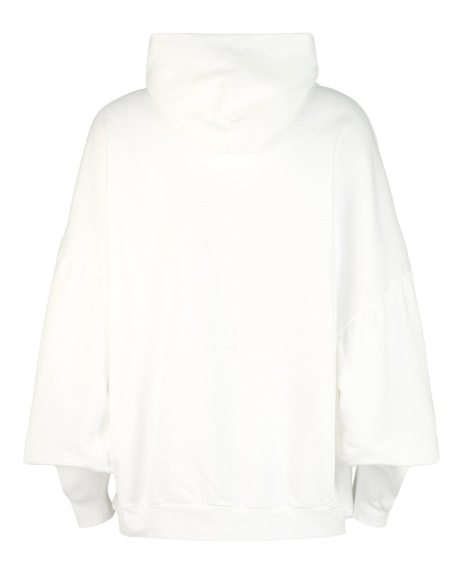 Balenciaga Upside-Down Embroidered Graphic Hoodie