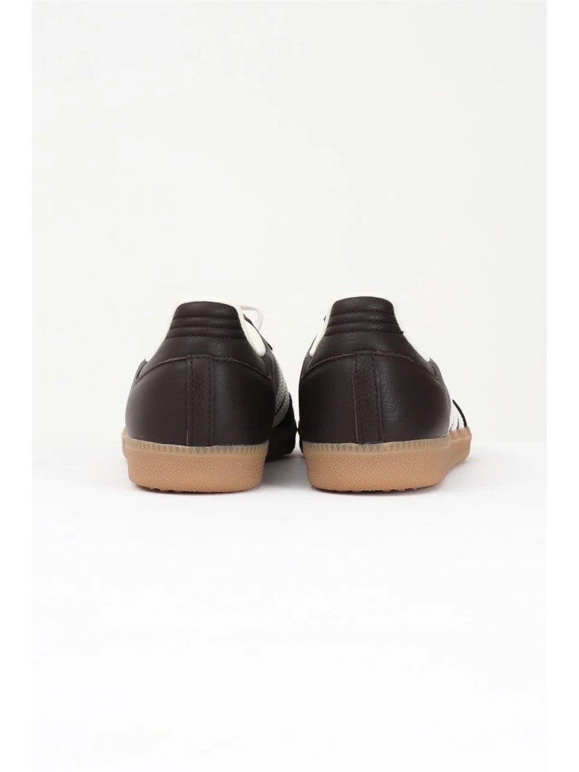 Adidas Brown Leather Samba Sneakers