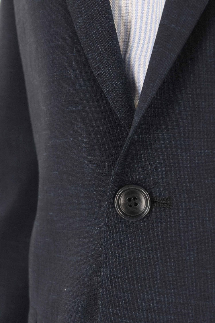 Tagliatore Bruce Line Wool-Linen Comfort Dress