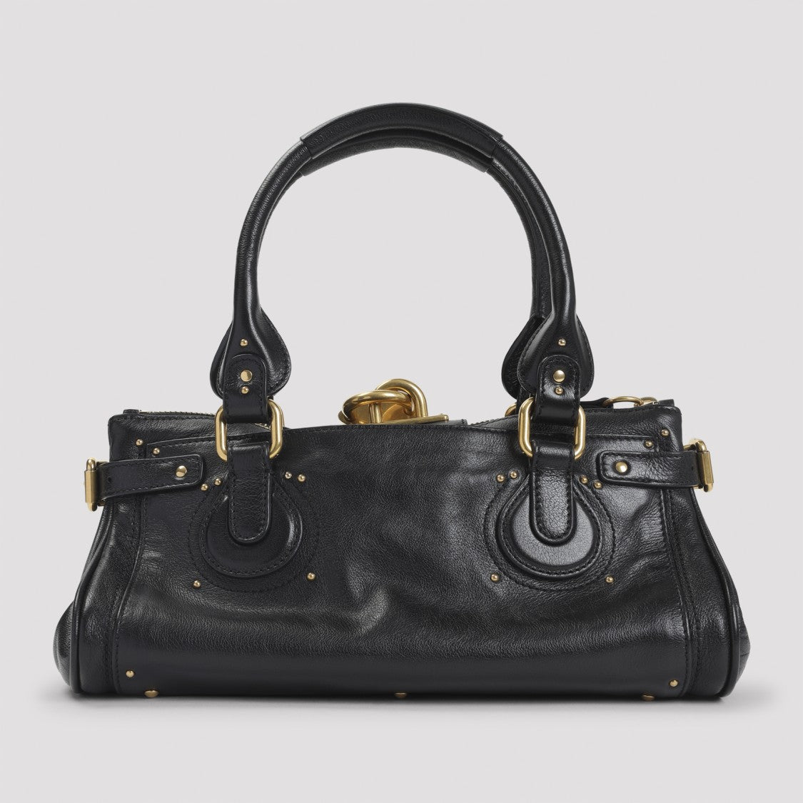 Chloé Rectangular Black Shoulder Bag