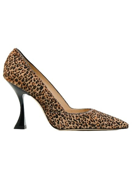 Stuart Weitzman Decollete In Leopard Print Pony