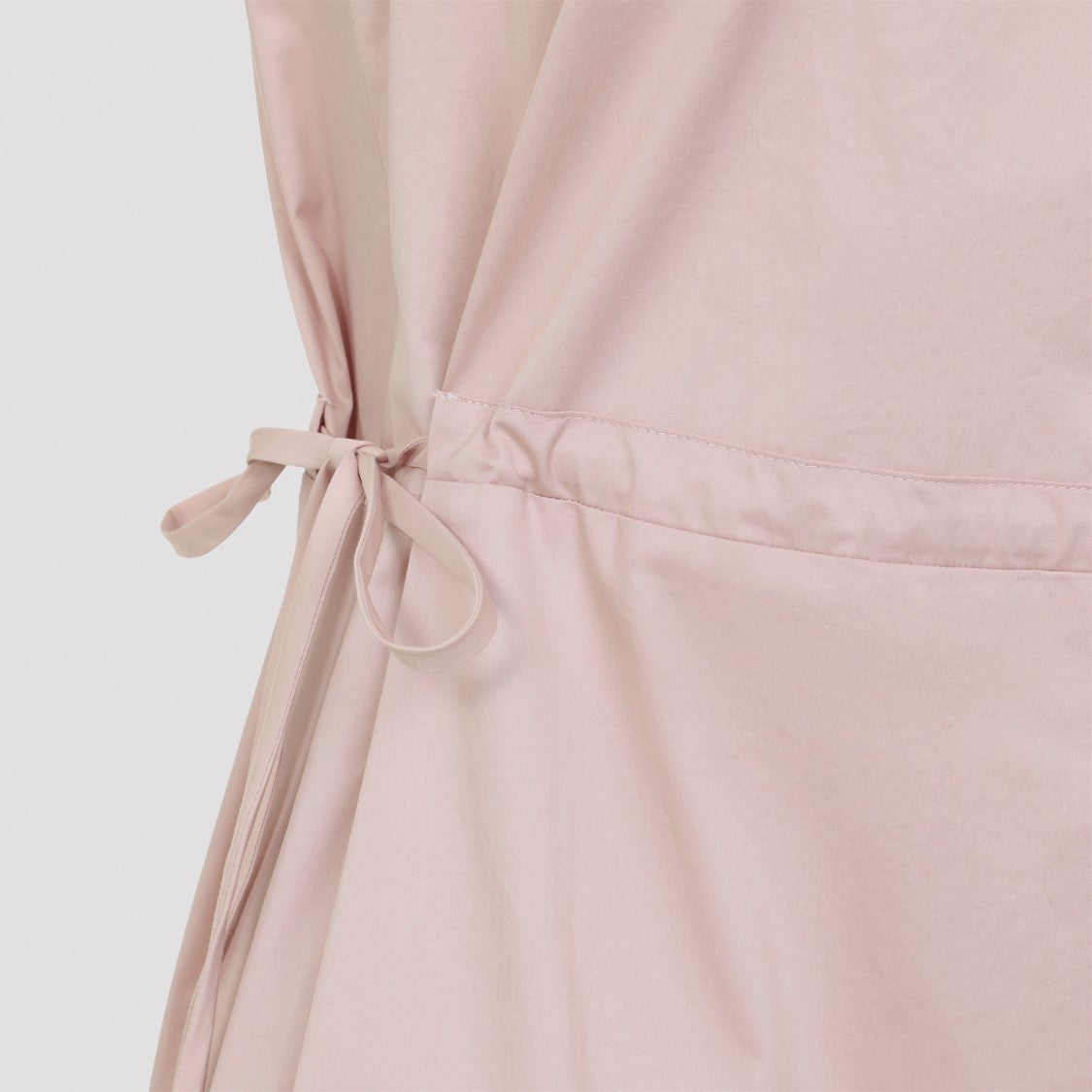 Peserico Pink Cotton Midi Dress