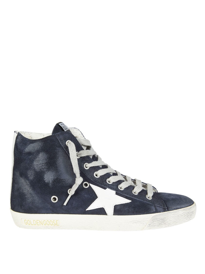 Golden Goose Francy Classic Suede High-Top Sneakers