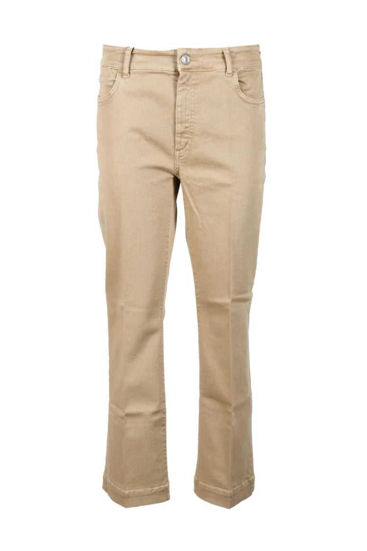 Sportmax Straight-Leg Trousers With Mid-Rise Waist And Five-Pocket Design