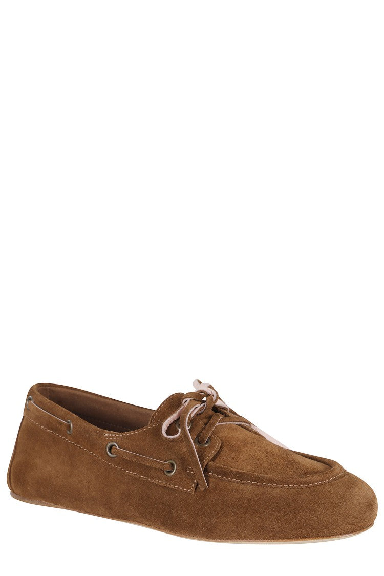 3Juin Brown Alex 005 Boat Leather Loafers