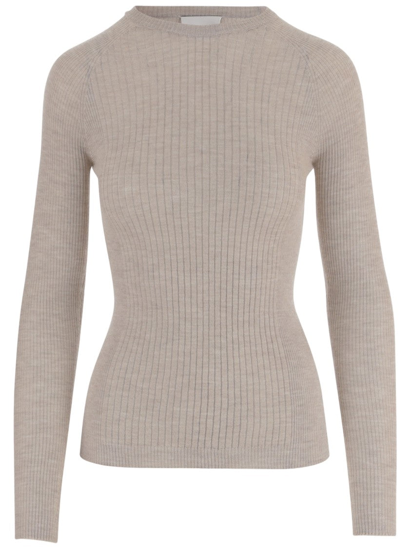 Sa Su Phi Ribbed Cashmere And Silk Knit Sweater