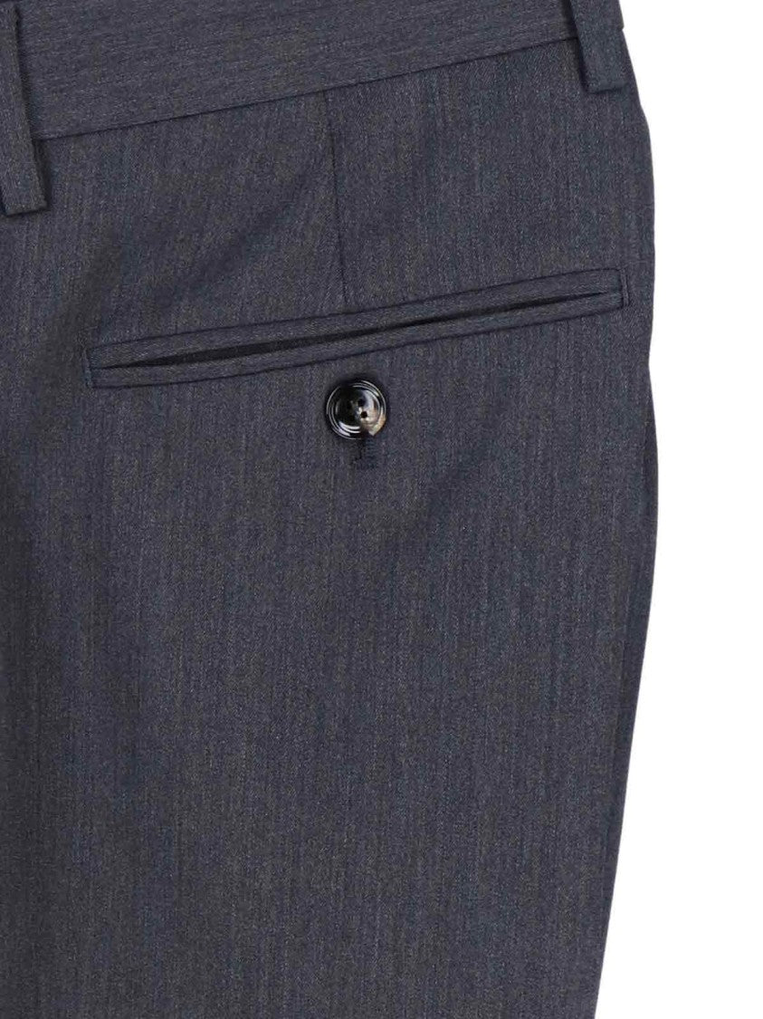 Giorgio Armani Single-Breasted Suit – Black