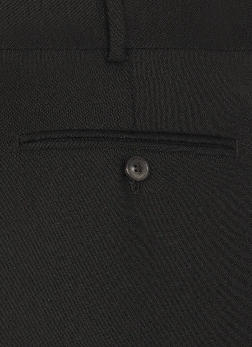 Maison Margiela Black Wool Pants