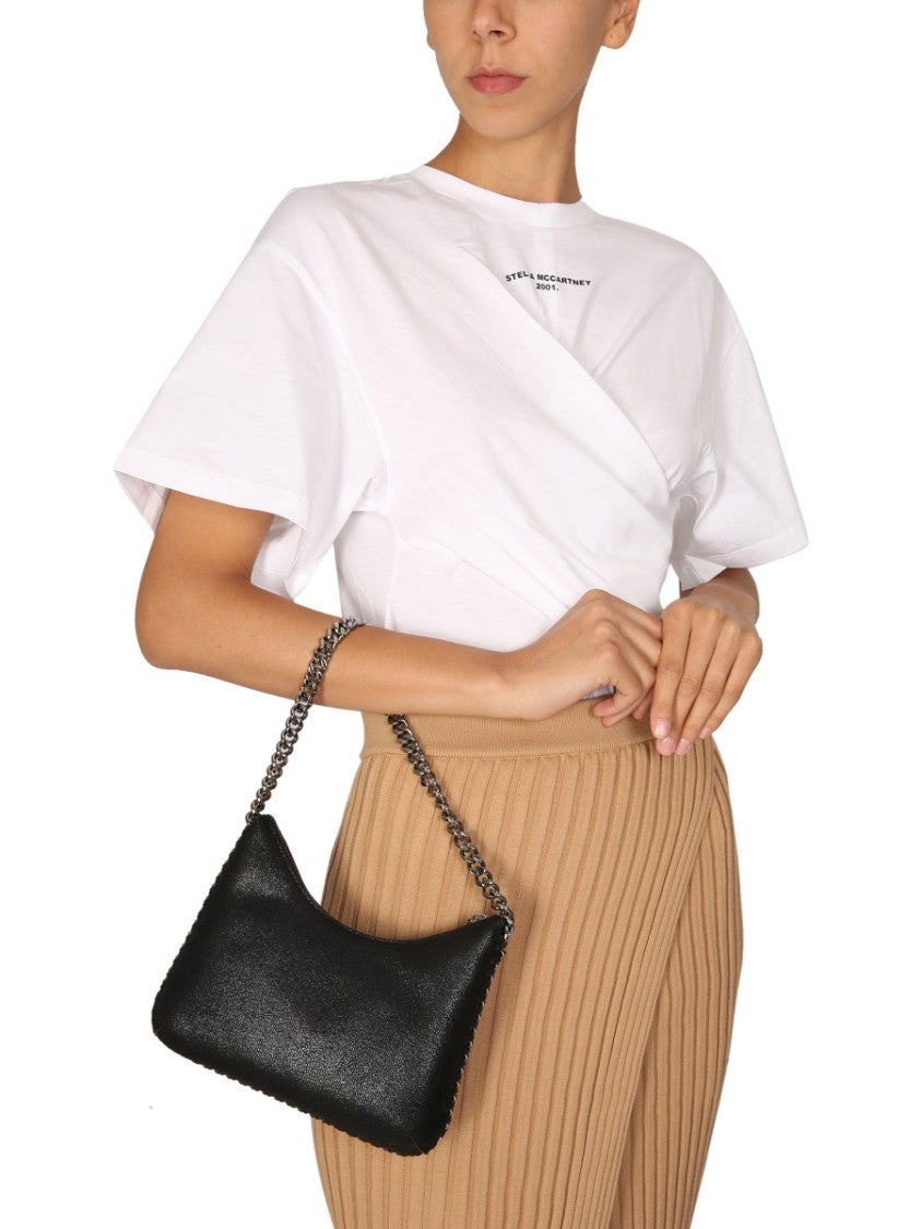 Stella Mccartney Twisted Front Design T-Shirt