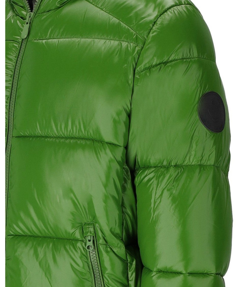 Save The Duck Edgard Green Hooded Padded Jacket