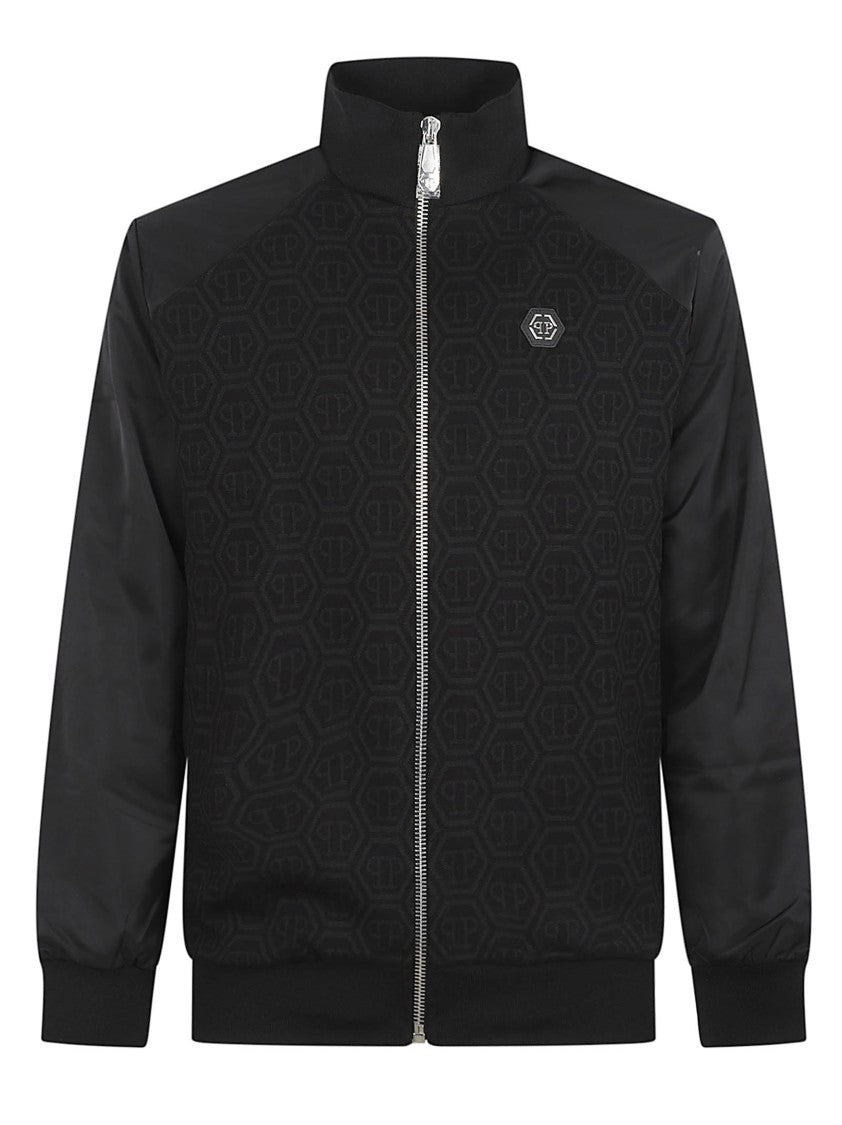 Philipp Plein Black Casual Jacket