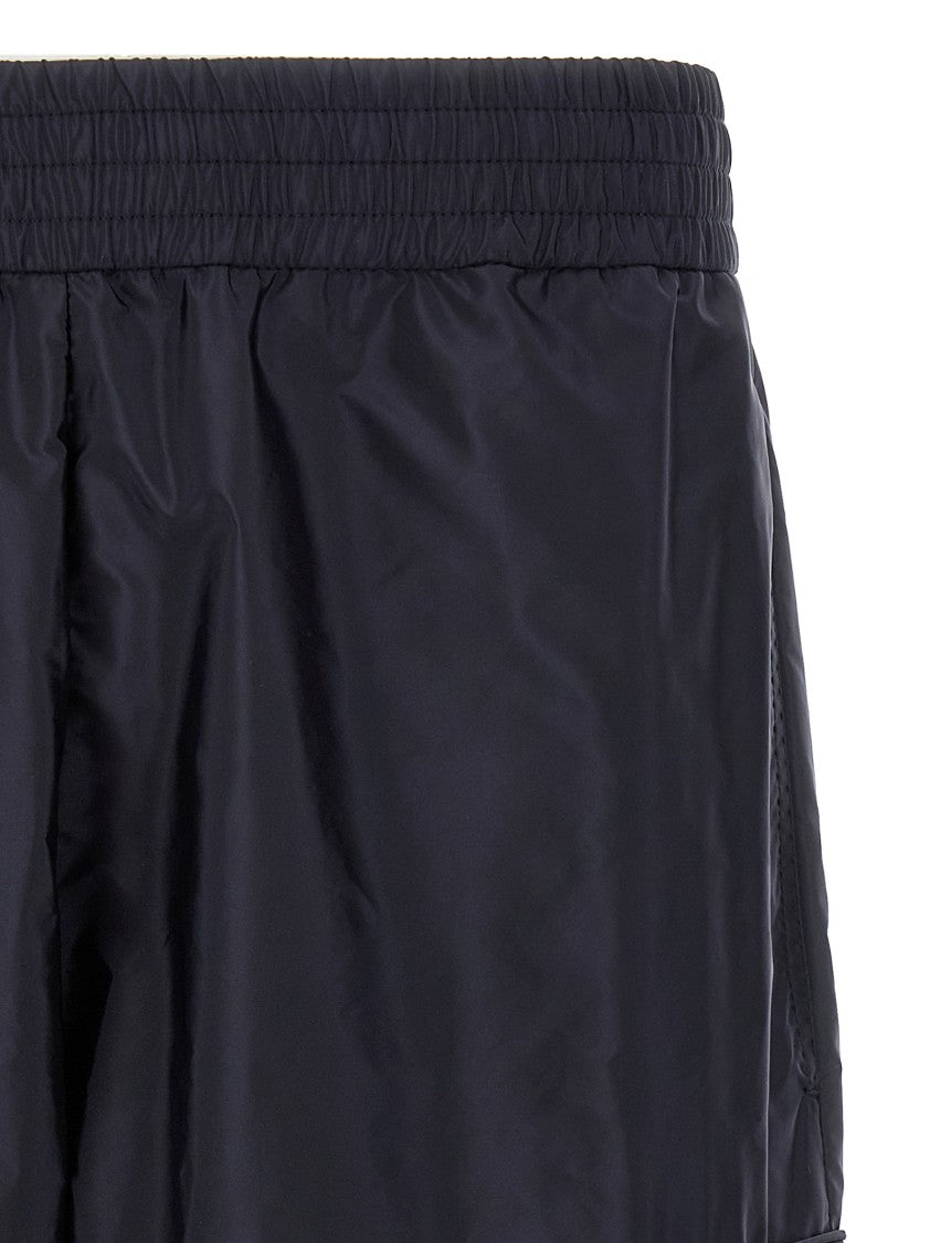 Moncler Genius Technical Fabric Bermuda Shorts With Unique Texture
