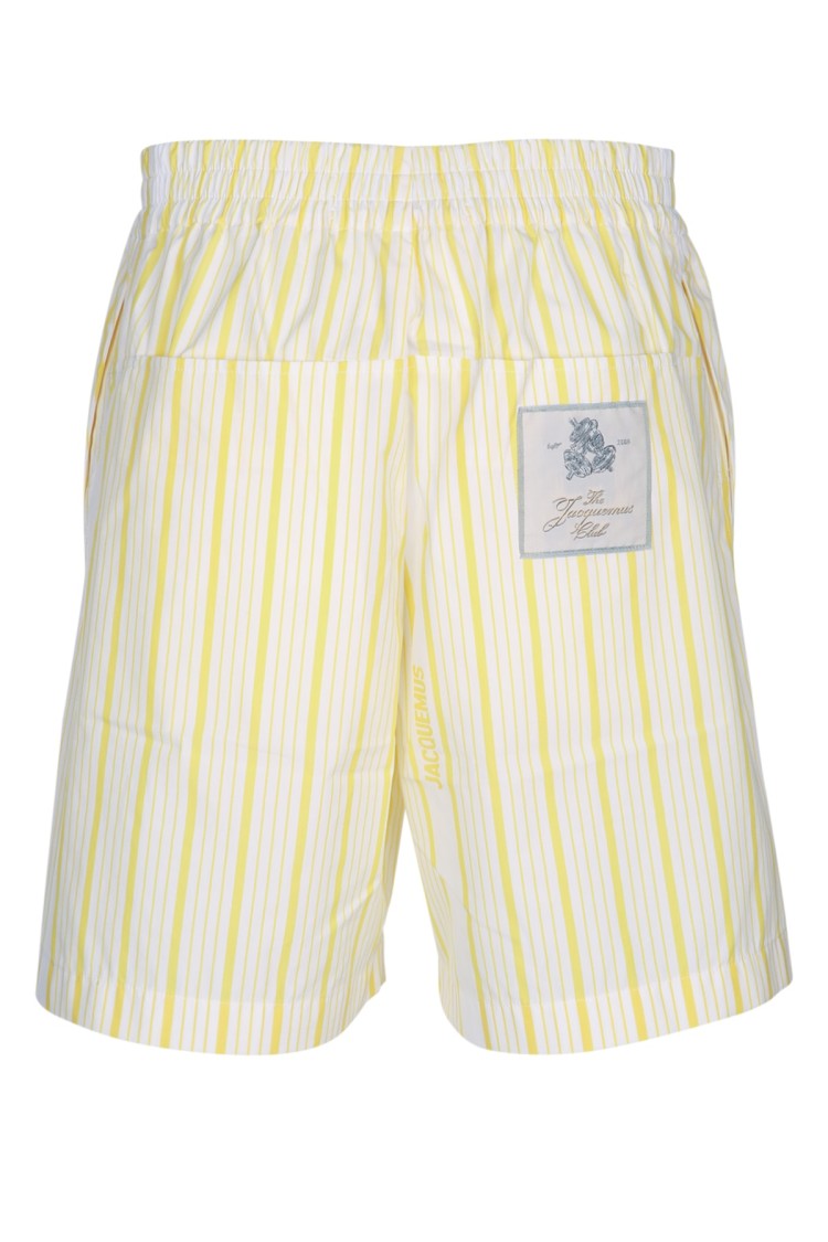 Jacquemus Playful Striped Shorts With Relaxed Fit