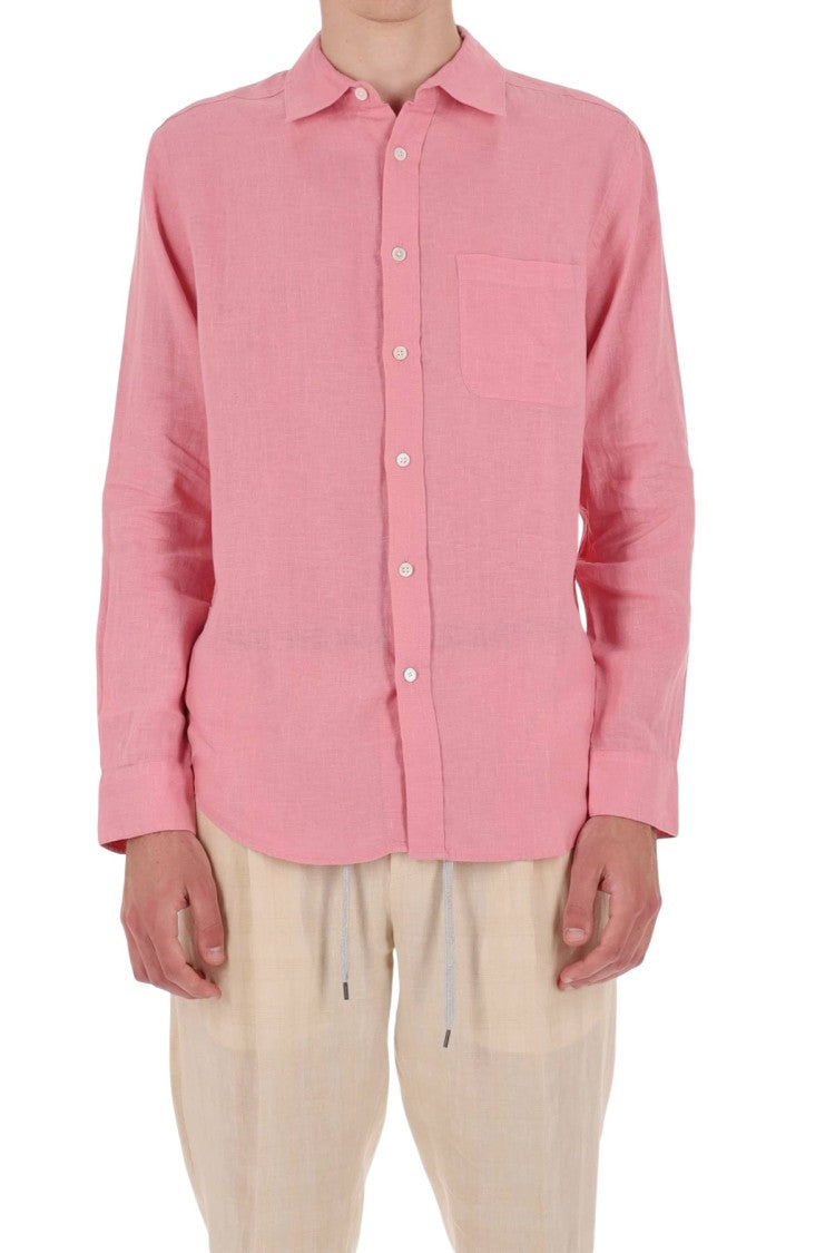 Portuguese Flannel Linen Pocket Shirt