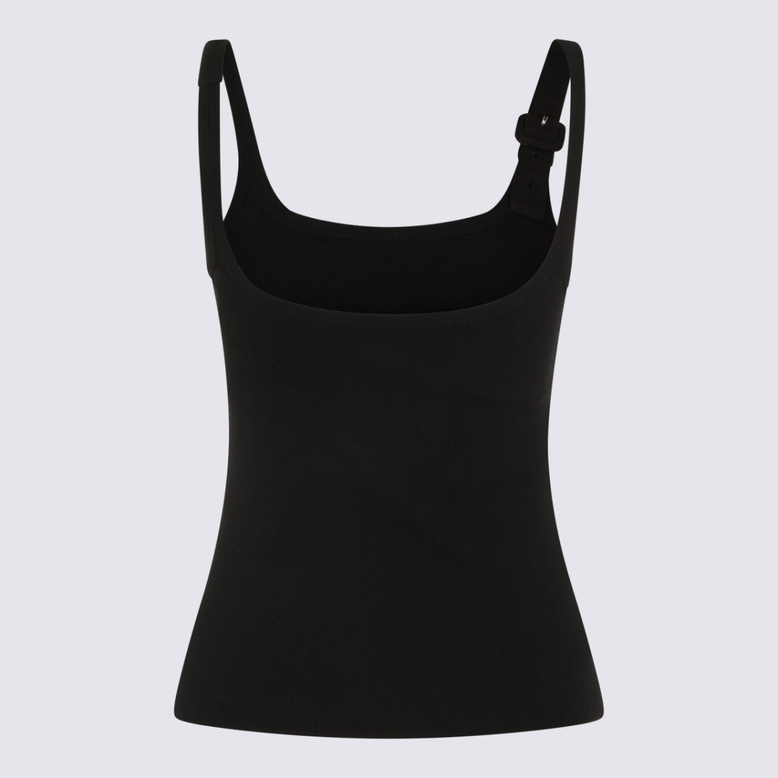 Courrèges Black Cotton Top