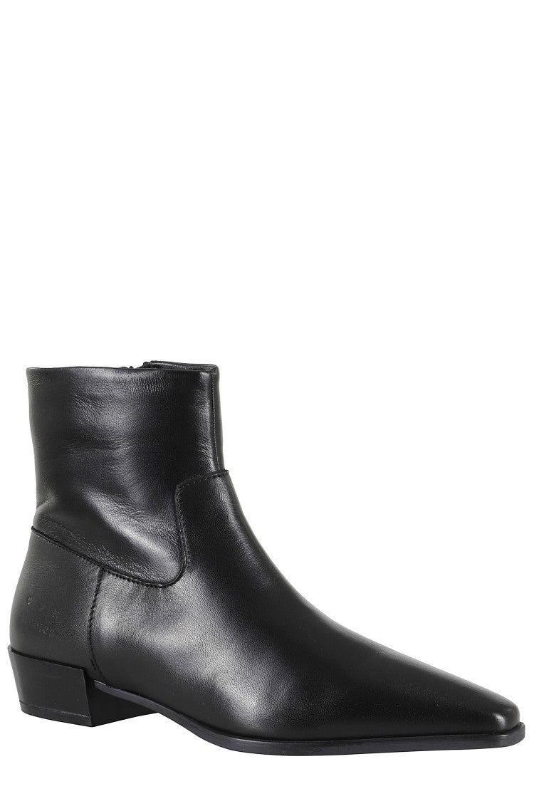 Copenhagen Studios Pointed Toe Mid-Ankle Boot