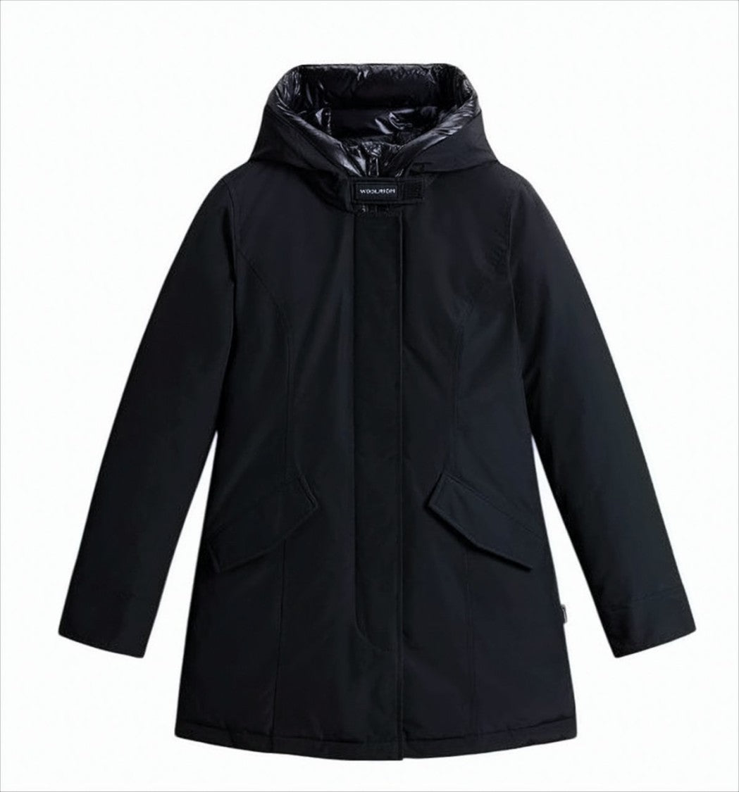 Woolrich Arctic Raccoon Parka With Water-Resistant Finish