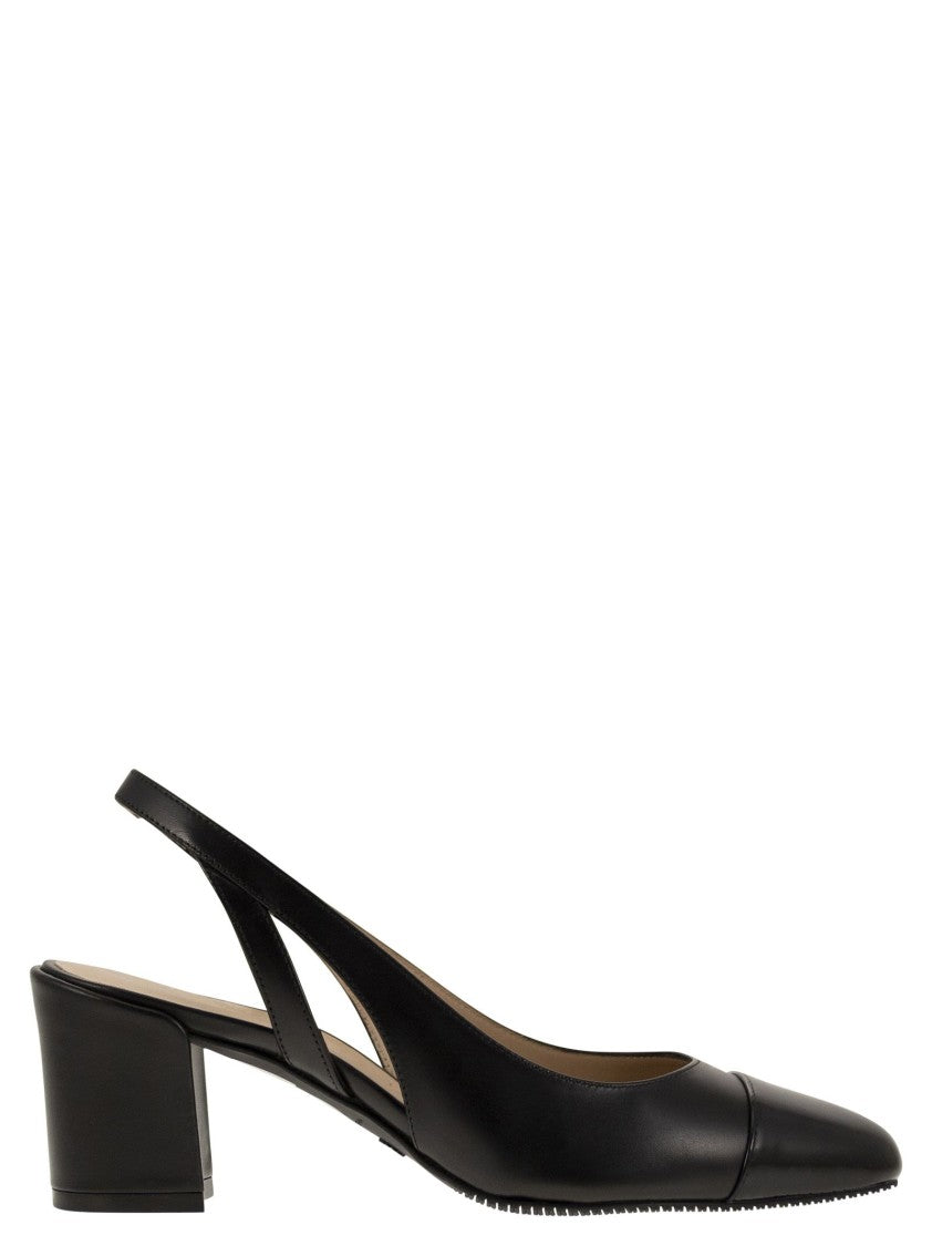Stuart Weitzman Pointed Pumps With Block Heel