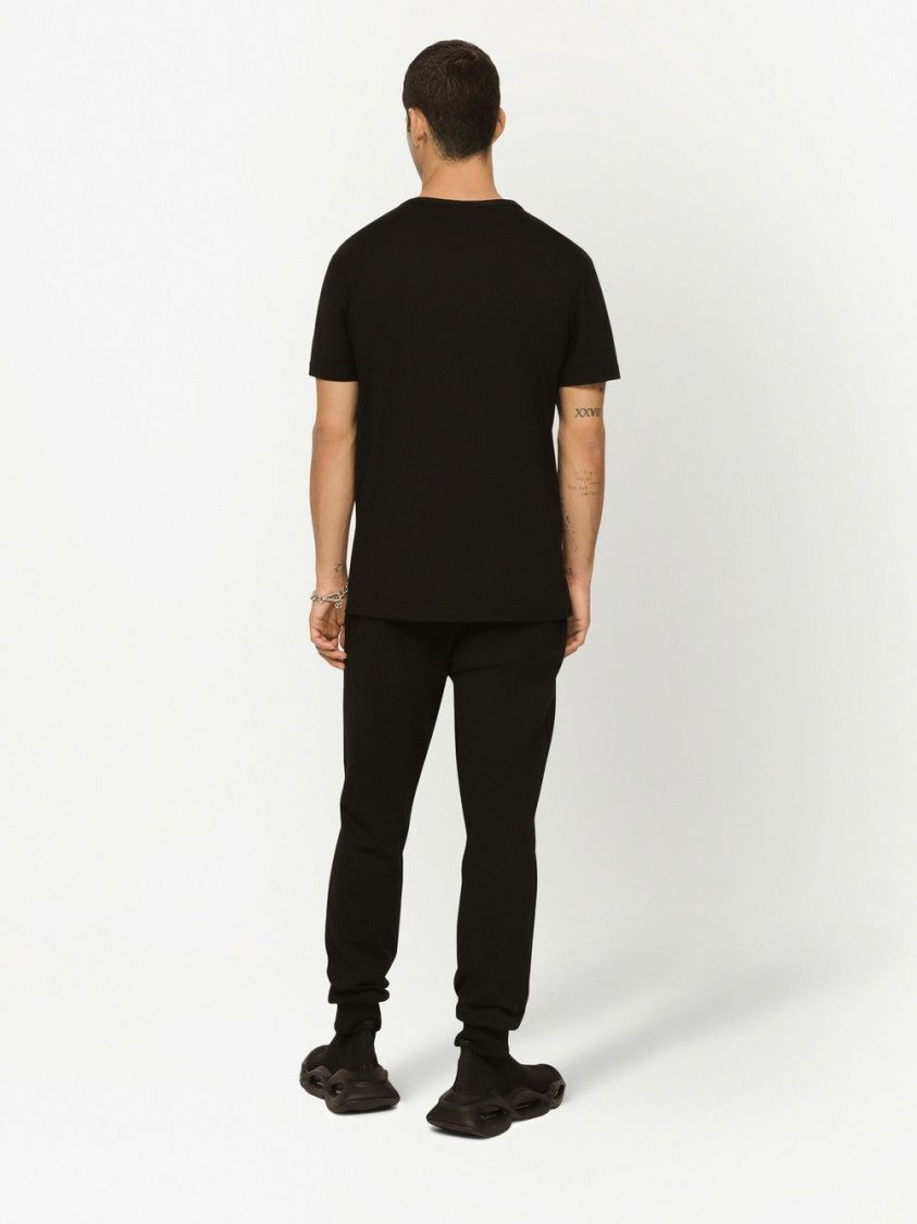Dolce & Gabbana Logo-Tag Cotton T-Shirt