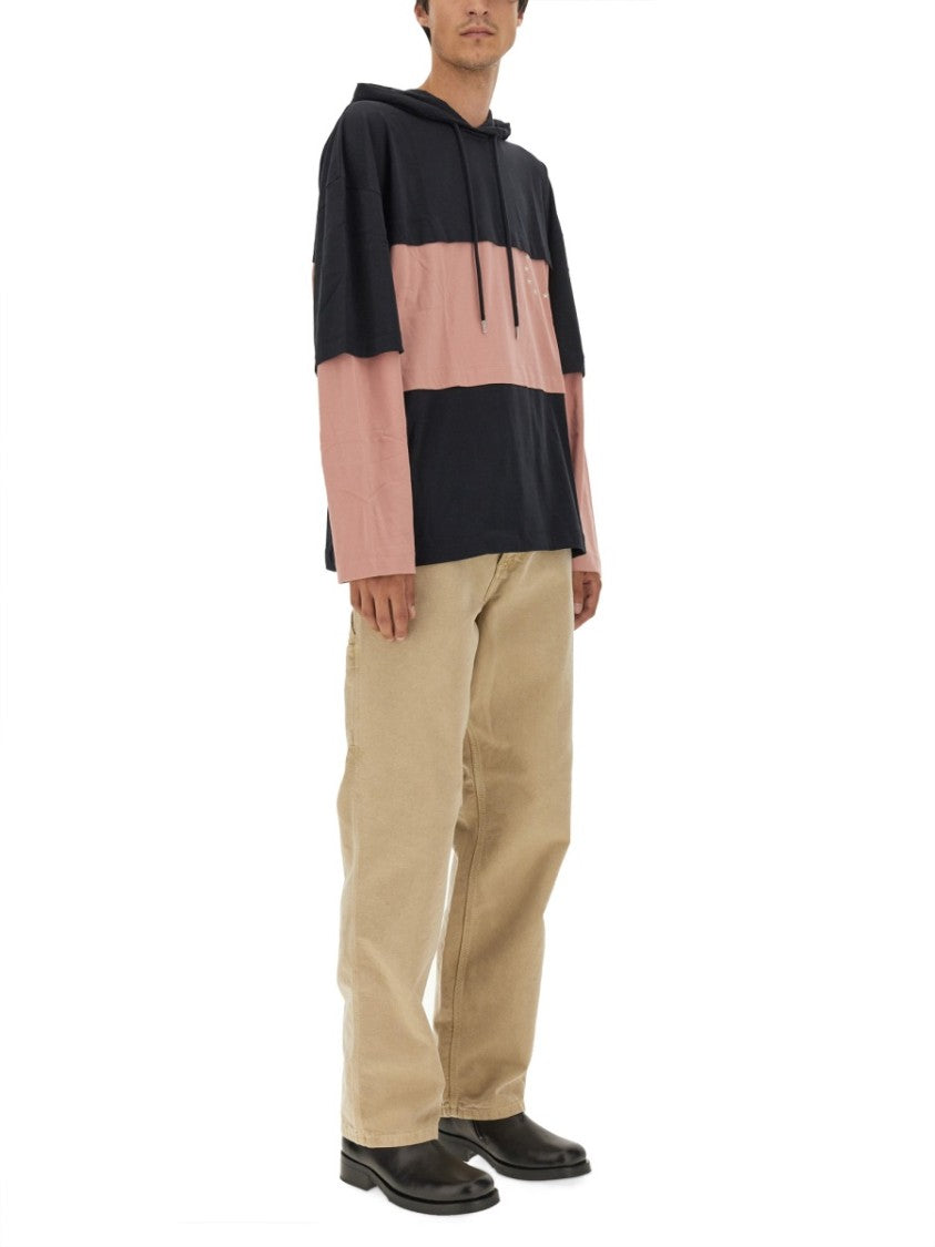 Études Color-Block Oversized Sweatshirt