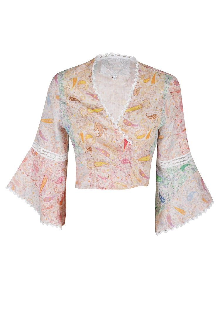 Temptation Positano Fontalina Top - Multicolour