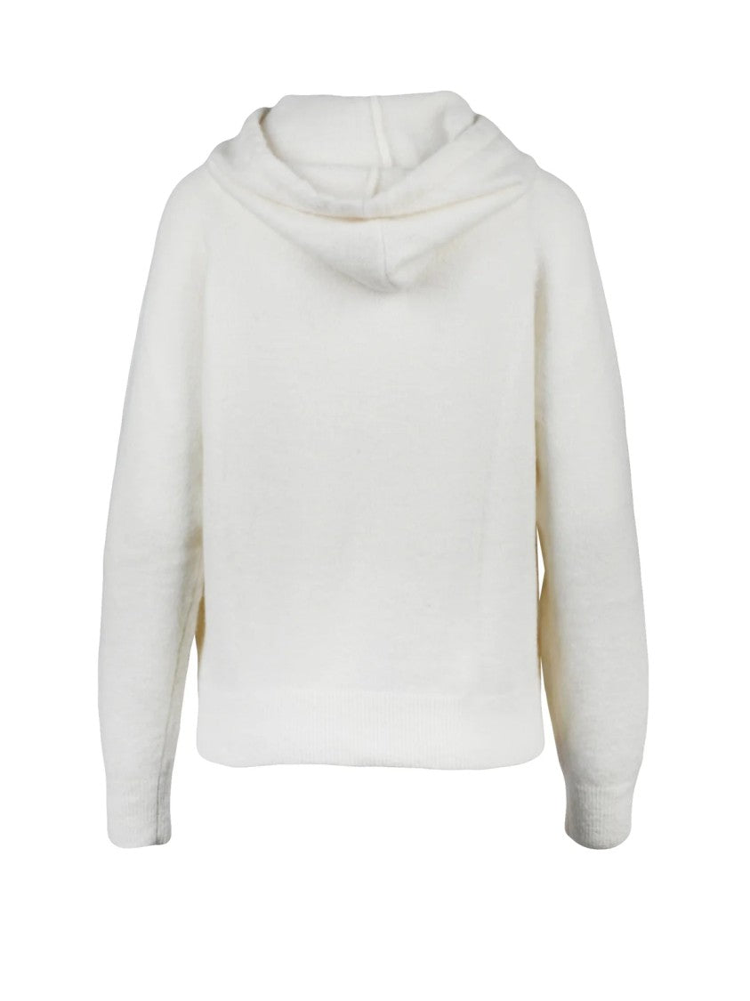 Mc2 Saint Barth Soft Knit Sweatshirt With Relaxed Fit And Hood