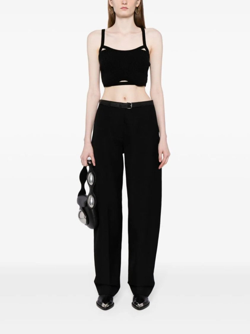 Alexander Wang Belted Wool Trousers